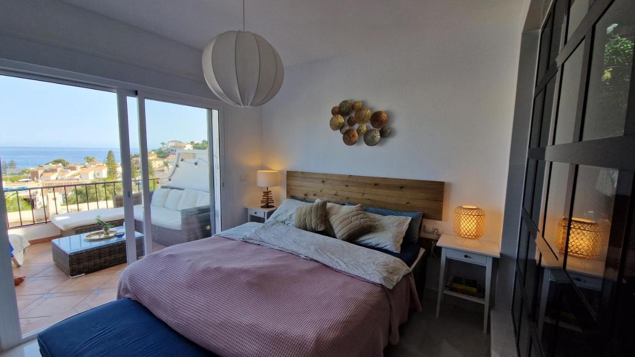 Stilfullt Semesterhus Naera Pool Och Strand. Nerja Zewnętrze zdjęcie